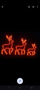 Rena Natal neon led 1⁰ ou 2⁰ geração área externa